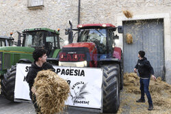 Protest rolników w Hiszpanii