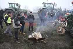 Protest rolników w Hiszpanii