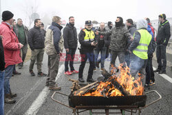 Protest rolników w Hiszpanii