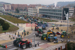 Protest rolników w Hiszpanii