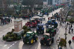 Protest rolników w Hiszpanii