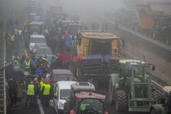 Protest rolników w Hiszpanii