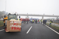 Protest rolników w Hiszpanii