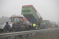 Protest rolników w Hiszpanii