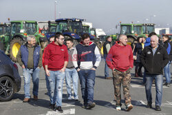 Protest rolników w Hiszpanii