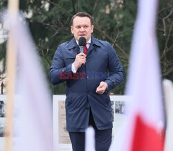 Protest Wolnych Polaków przed Trybunałem Konstytucyjnym