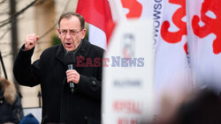 Protest Wolnych Polaków przed Trybunałem Konstytucyjnym