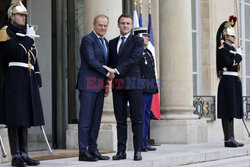 Premier Tusk z wizytą w Paryżu