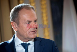 Premier Tusk z wizytą w Paryżu