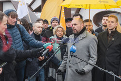 Konferencja prasowa Samorządowych Komitetów Wyborczych, Gdańsk 