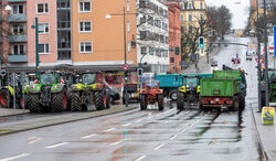 Protest rolników w Niemczech