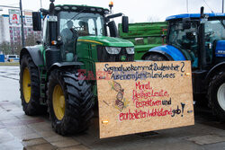 Protest rolników w Niemczech