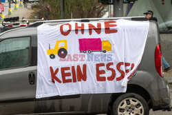 Protest rolników w Niemczech