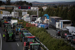 Protest rolników w Hiszpanii