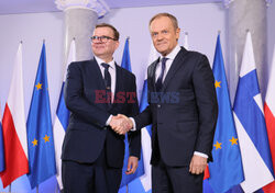 Spotkanie Donalda Tuska z premierem Finlandii