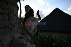 Rdzenny lud Arhuaco w kolumbijskiej Sierra Nevada - AFP