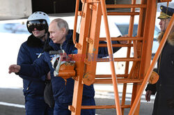 Putin z wizytą w fabryce bombowców Tu-160M