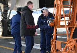 Putin z wizytą w fabryce bombowców Tu-160M