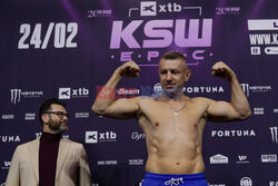 Ceremonia ważenia przed gala XTB KSW Epic