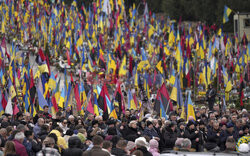 2. rocznica wybuchu wojny w Ukrainie na świecie