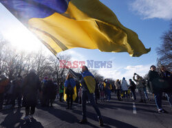 2. rocznica wybuchu wojny w Ukrainie na świecie