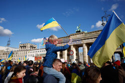 2. rocznica wybuchu wojny w Ukrainie na świecie