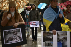 2. rocznica wybuchu wojny w Ukrainie na świecie