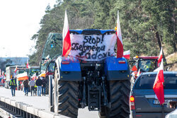 Rolnicy blokują przejście graniczne w Świecku