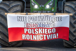 Rolnicy blokują przejście graniczne w Świecku