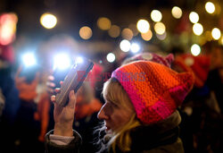 Protest przeciwko rasizmowi i skrajnej prawicy w Wiedniu