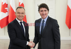 Premier Kanady Justin Trudeau z wizytą w Polsce