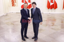 Premier Kanady Justin Trudeau z wizytą w Polsce