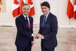 Premier Kanady Justin Trudeau z wizytą w Polsce