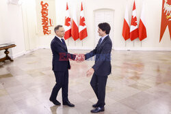 Premier Kanady Justin Trudeau z wizytą w Polsce