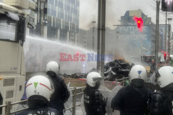 Protest rolników w Brukseli