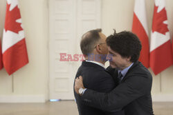 Premier Kanady Justin Trudeau z wizytą w Polsce