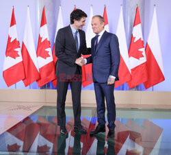 Premier Kanady Justin Trudeau z wizytą w Polsce