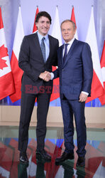 Premier Kanady Justin Trudeau z wizytą w Polsce