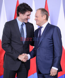 Premier Kanady Justin Trudeau z wizytą w Polsce