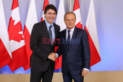 Premier Kanady Justin Trudeau z wizytą w Polsce