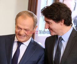 Premier Kanady Justin Trudeau z wizytą w Polsce