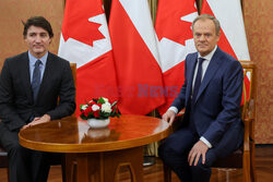 Premier Kanady Justin Trudeau z wizytą w Polsce