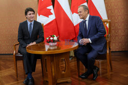 Premier Kanady Justin Trudeau z wizytą w Polsce