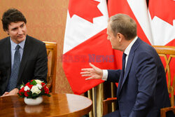 Premier Kanady Justin Trudeau z wizytą w Polsce