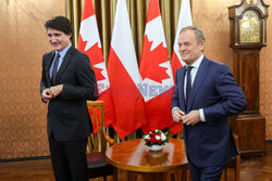 Premier Kanady Justin Trudeau z wizytą w Polsce