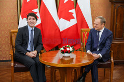 Premier Kanady Justin Trudeau z wizytą w Polsce