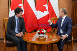 Premier Kanady Justin Trudeau z wizytą w Polsce