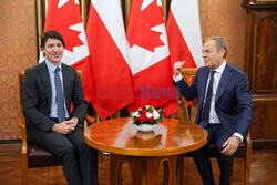 Premier Kanady Justin Trudeau z wizytą w Polsce