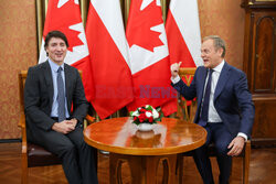 Premier Kanady Justin Trudeau z wizytą w Polsce