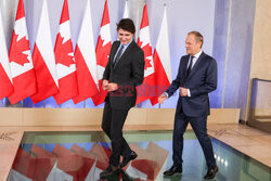 Premier Kanady Justin Trudeau z wizytą w Polsce